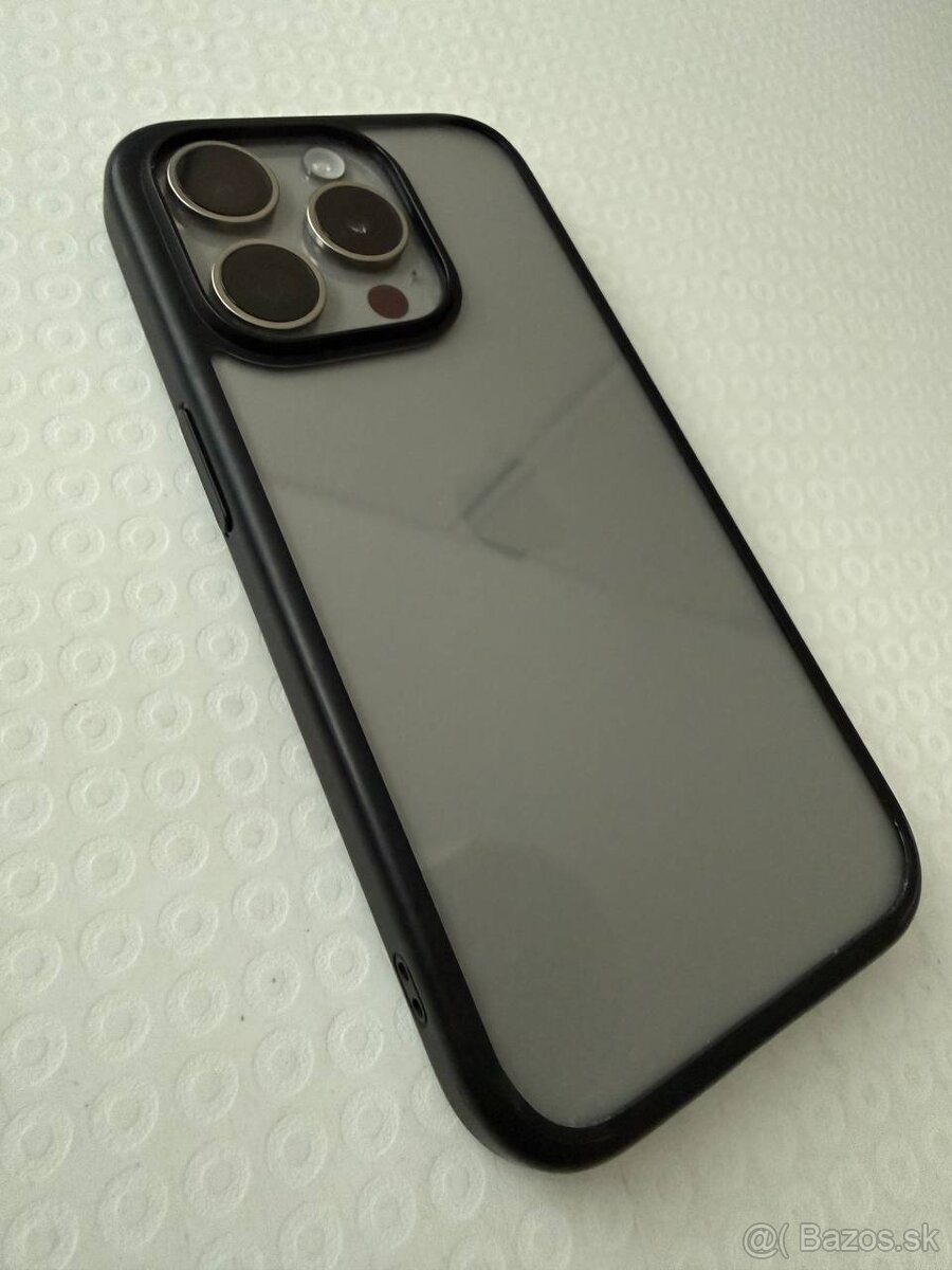iPhone 15 pro 256gb, v stave nového bez poškodenia + 2 kryty - 3