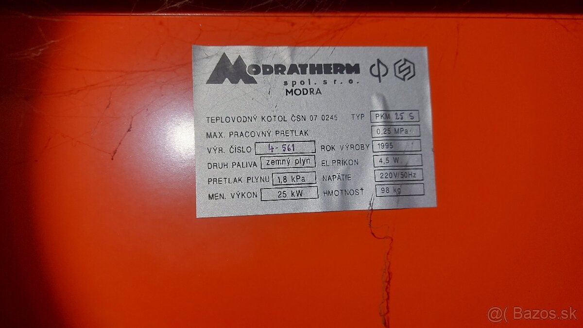 Plynový kotol + Bojler - 3