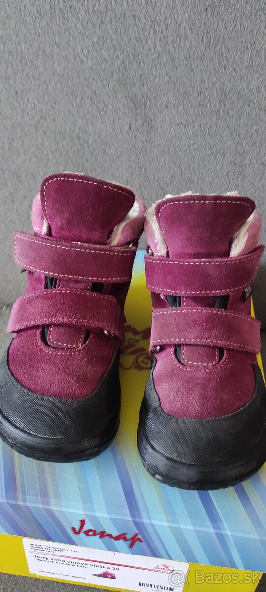 Dievčenské zimné bf topánky v.29 - 3