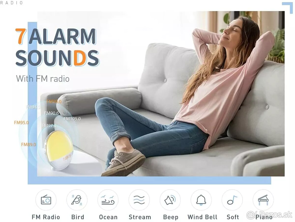 Smart Budík HeimVision Sunrise - 3