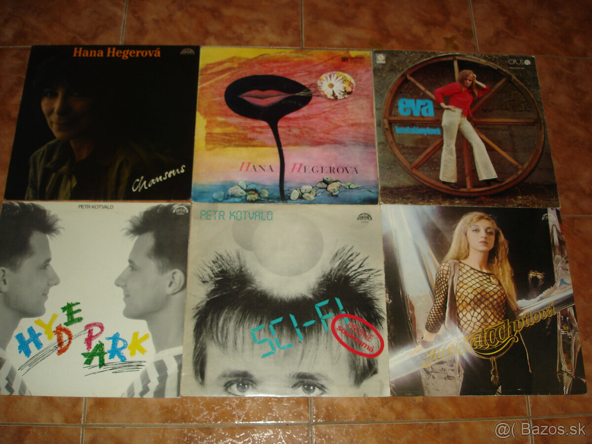 predám československé LP platne X. - 3