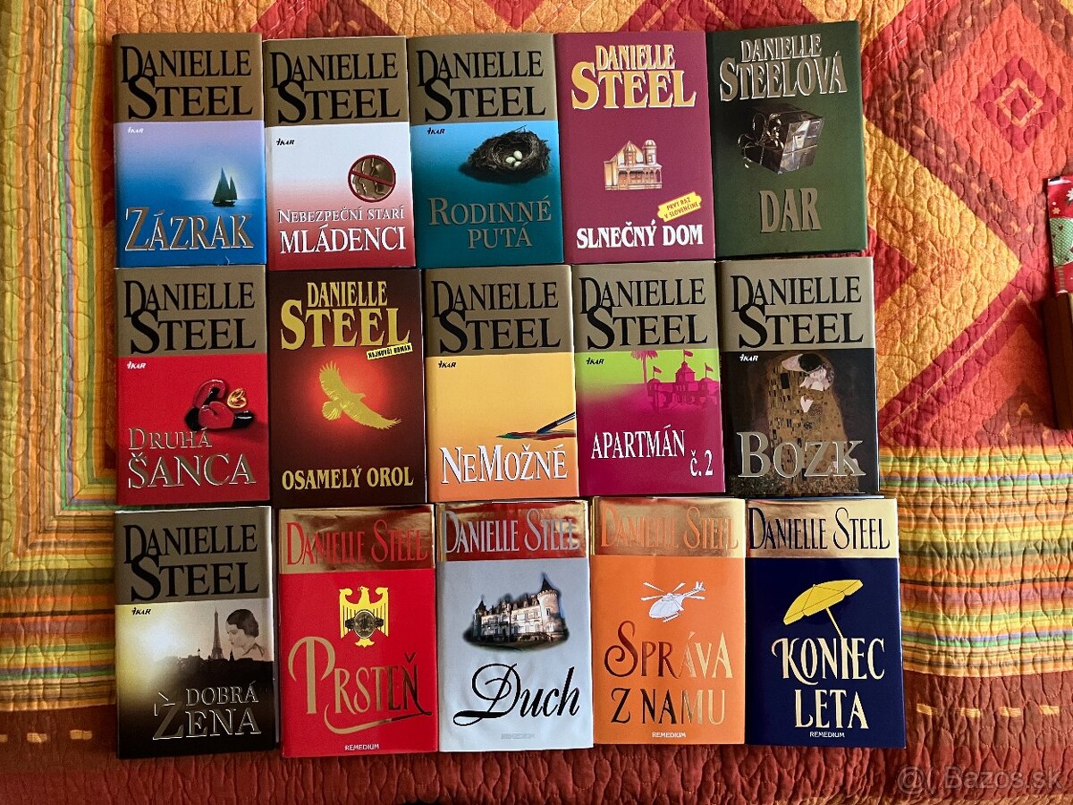 Knihy Danielle Steel - 3