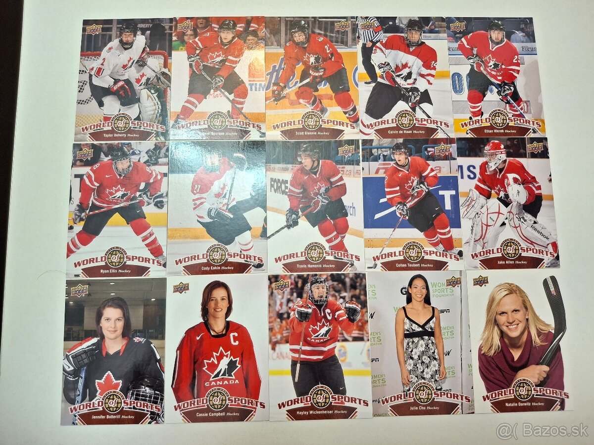 Hokejove karty,karticky - 2010 UD World of Sports - 3
