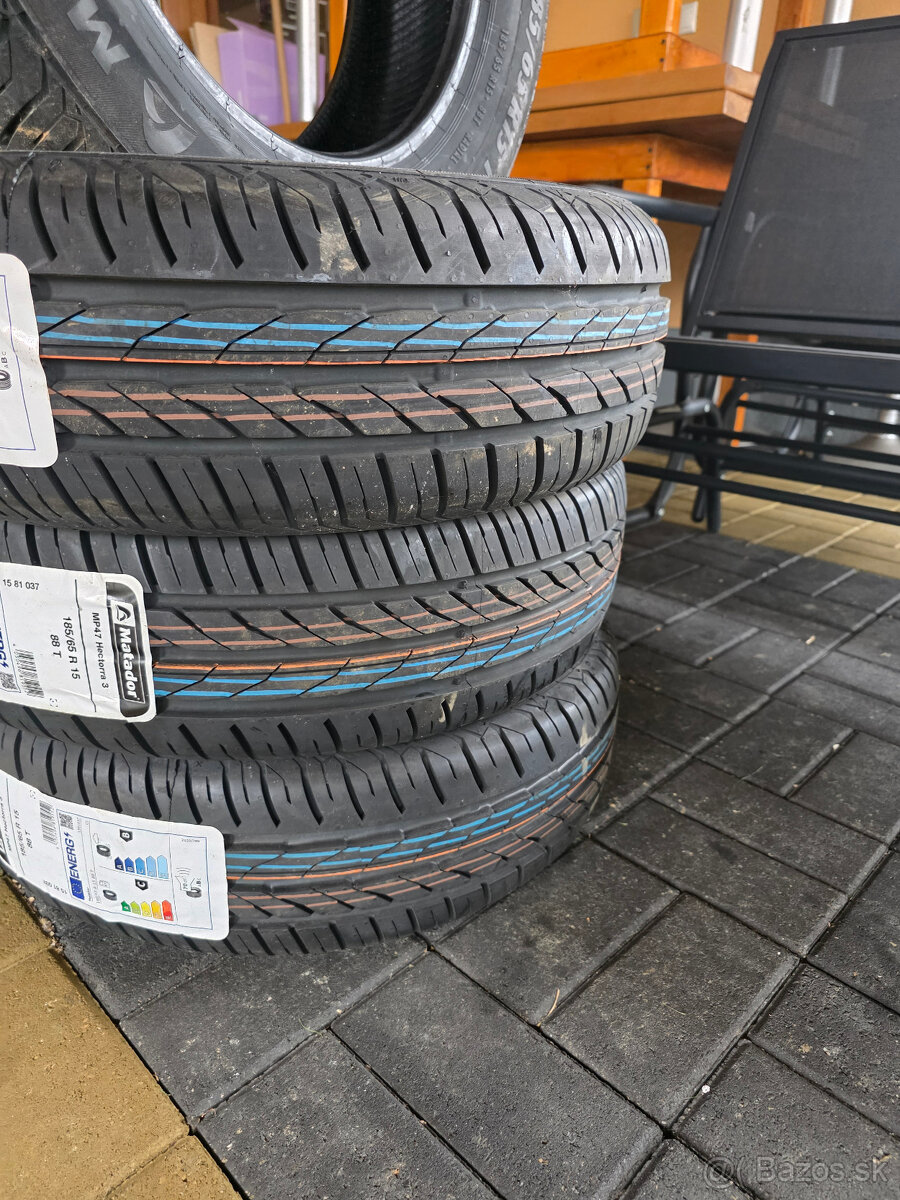 NOVÉ PNEU MATADOR 185/65 R15 LETNÉ - 3