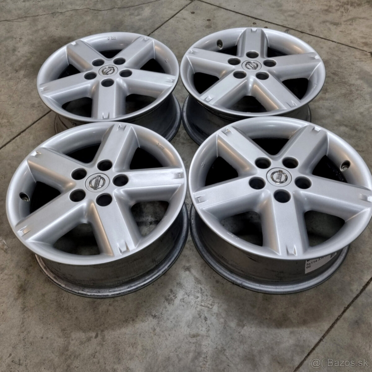 Hliníkové disky 5x114,3 R16 6,5J - 3
