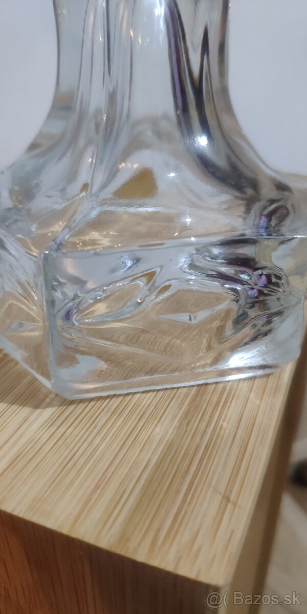 Retro svietnik BOHEMIA GLASS - 3