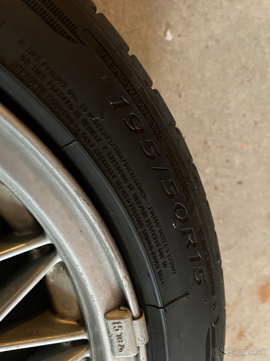 Dunlop 195/50 R15 4x pneu - 3