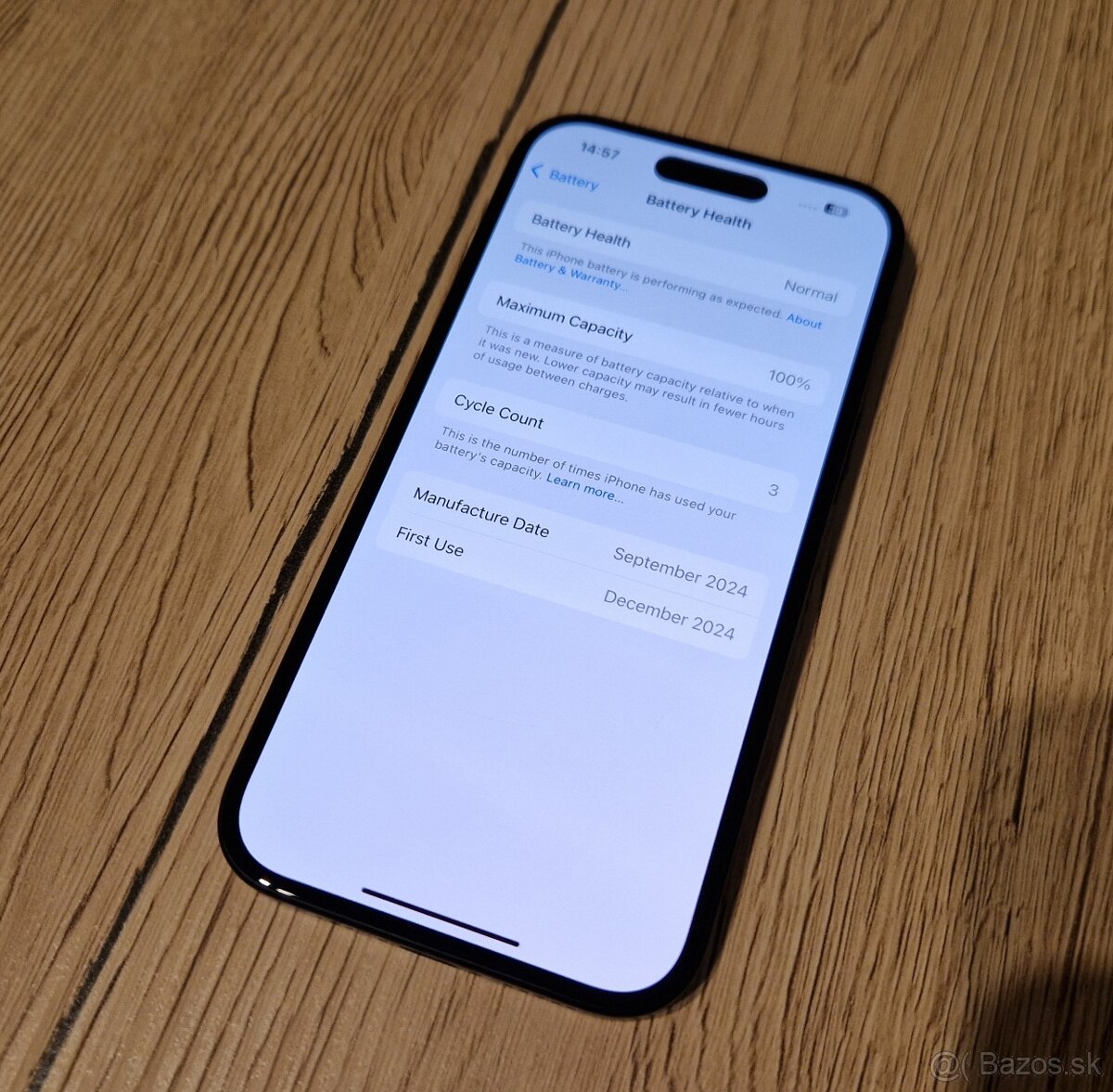 Apple iphone 15 256gb cierny - 3