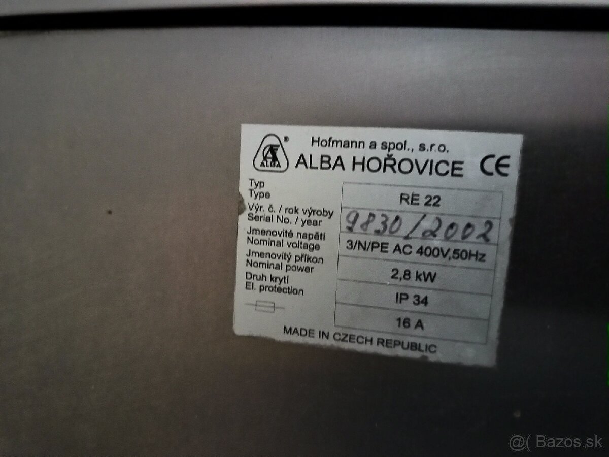 Predám profesionálny kuchynský robot ALBA RE22 - 3