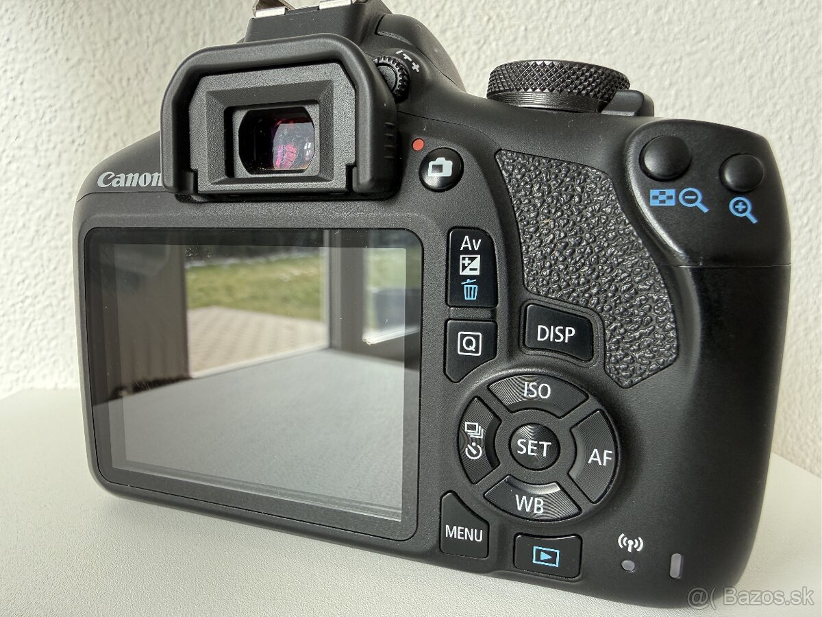 Canon 2000D + 2x originál bateria - 3