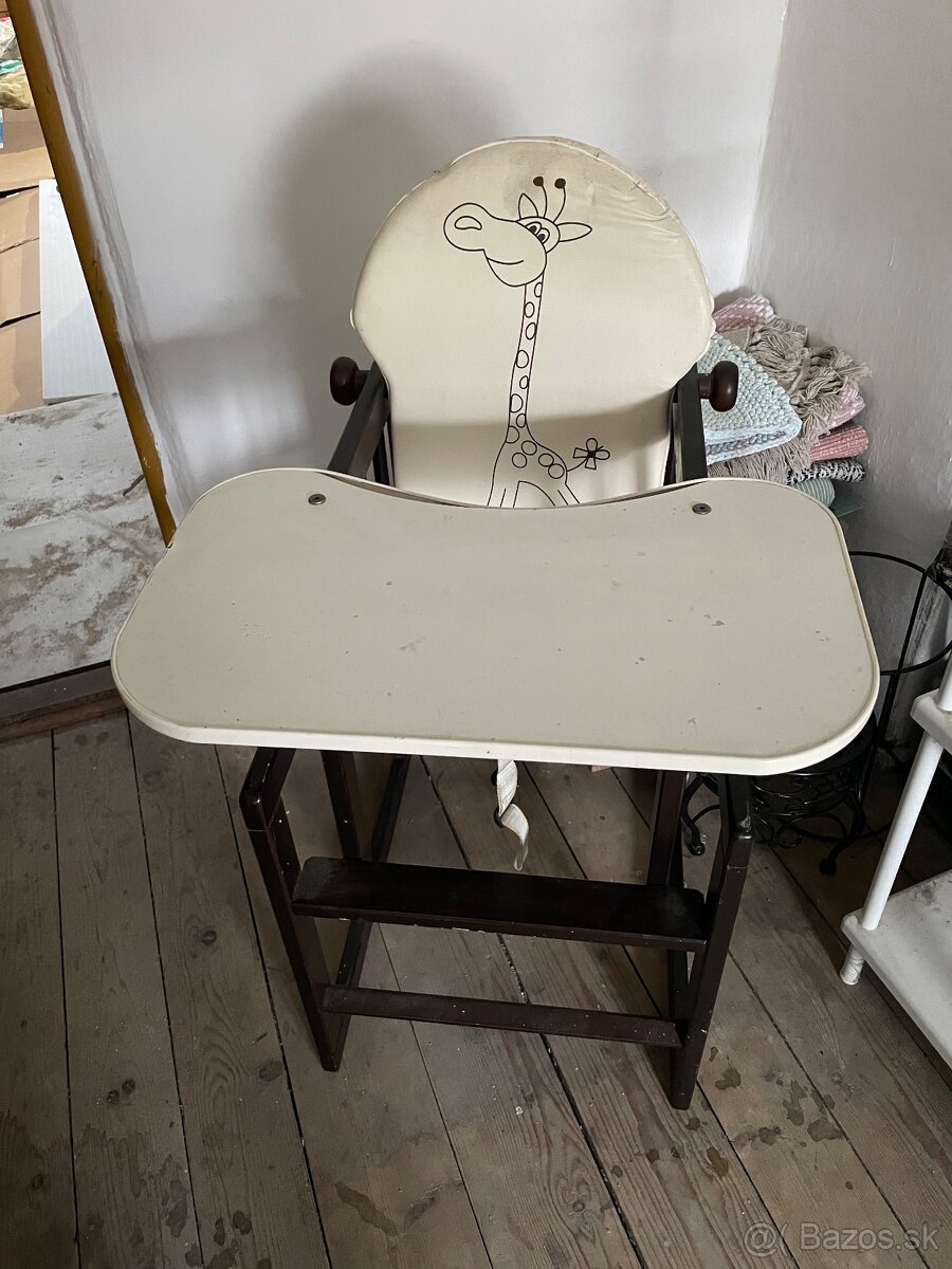 Jedálenska stolička 2v1 - 3