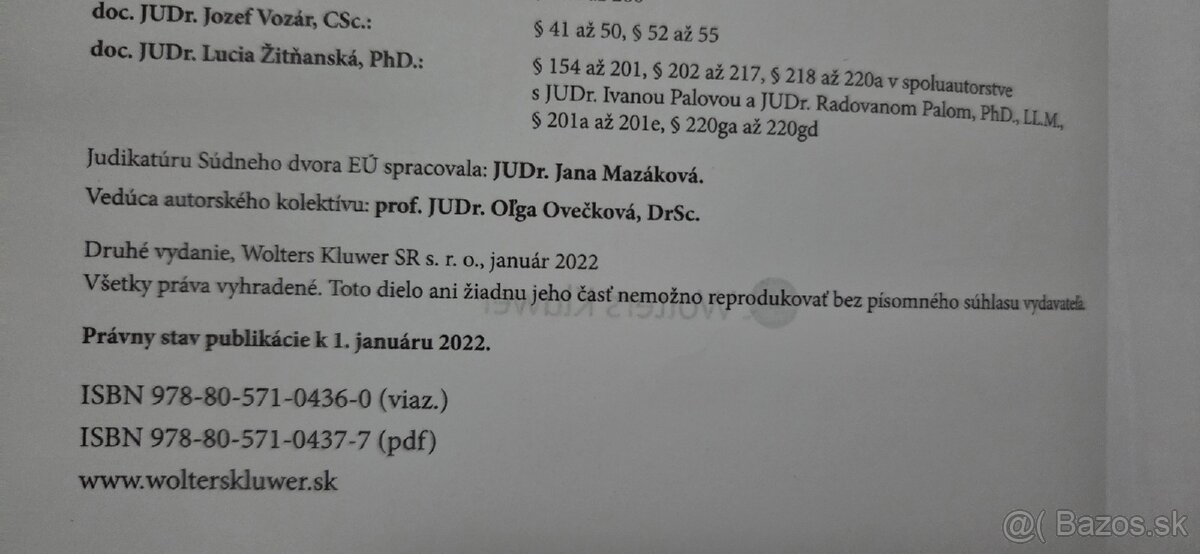 Komentár Obchodný zákonník - 3