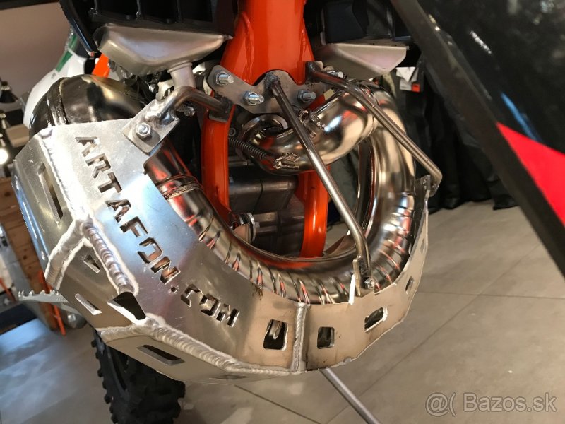 Zesílený kryt motoru a kolene výfuku KTM, Husqvarna, Gas Gas