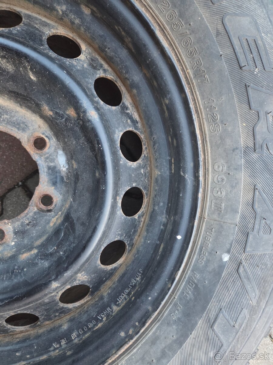 Kolesá  6x 139,7  r17 hilux, land cruiser