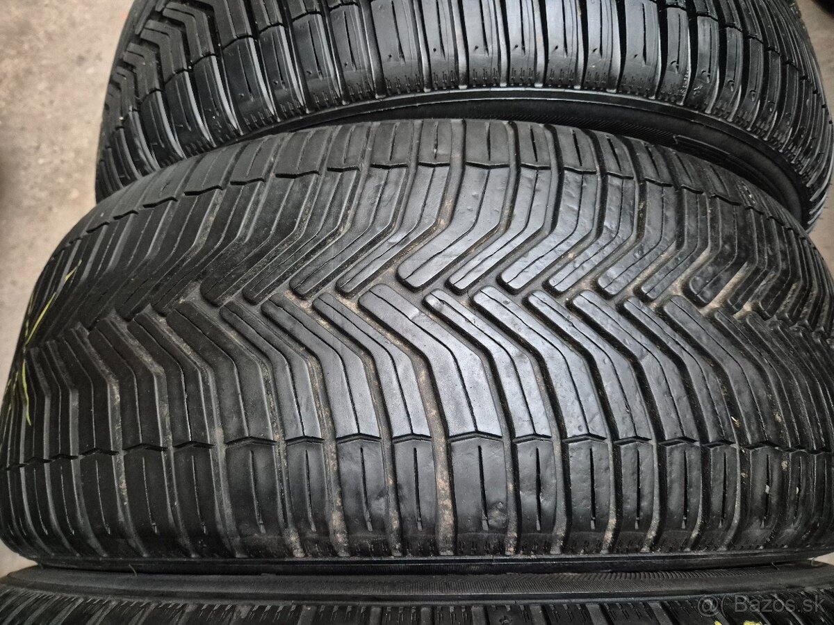 225/55 r18 celoročné 4 ks MICHELIN dezén 7,7 - 6,3 mm - 3