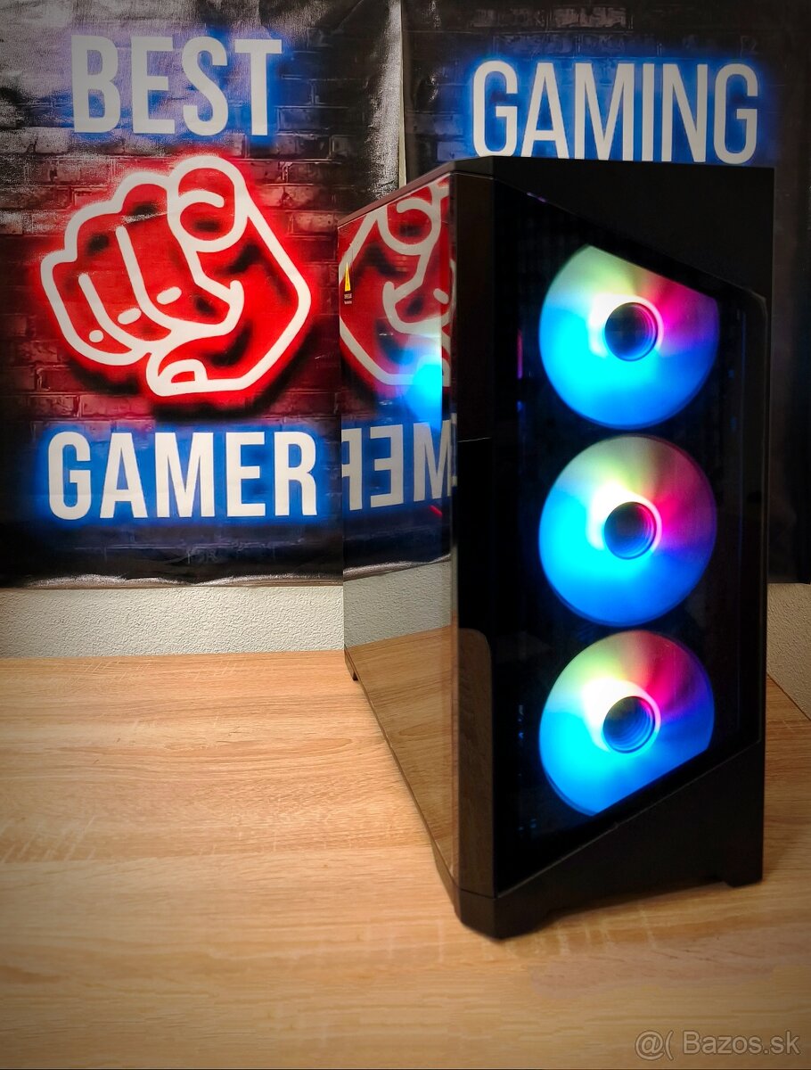 R7 5700x/RTX 5060 Ti/32 GB RAM/NVMe SSD+HDD 1,5TB/Záruky - 3