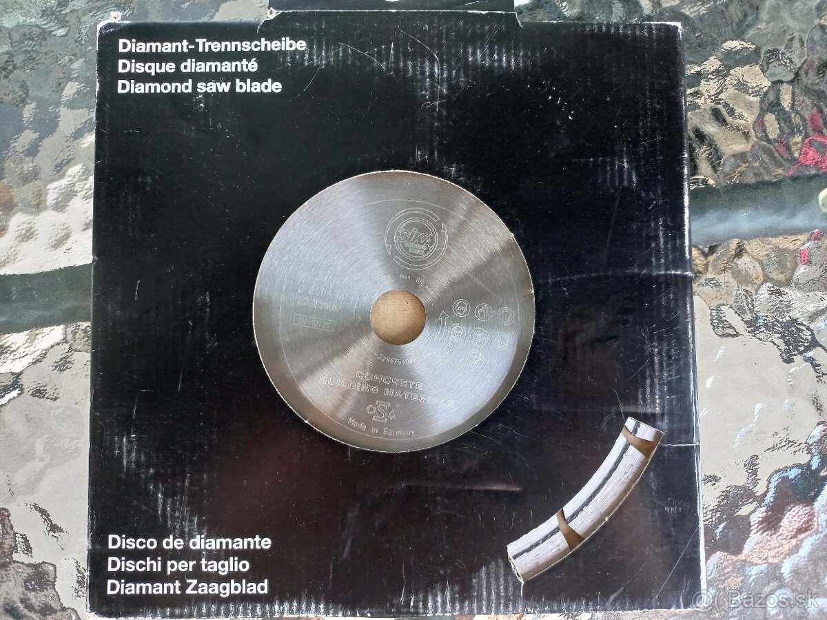 Predám diamantový kotúč 230mm - 3