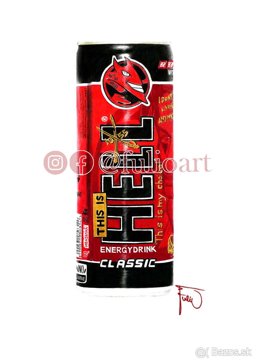 „This Is Hell“ - Hyperrealistická kresba - 3