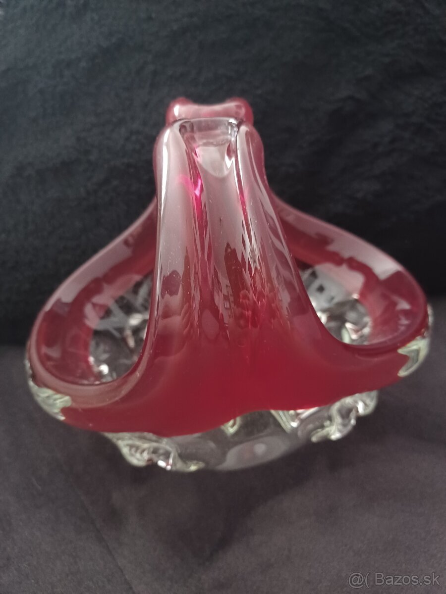 Košík hutné sklo - 3