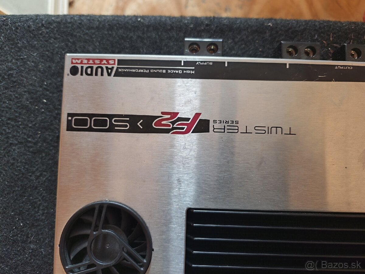 Hifonics Subwoofer zosilňovač audiosystém - 3