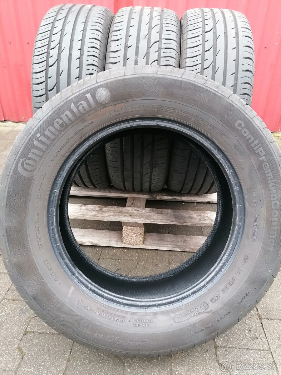 Letne 215/60R16 2 SADY Continental - 3