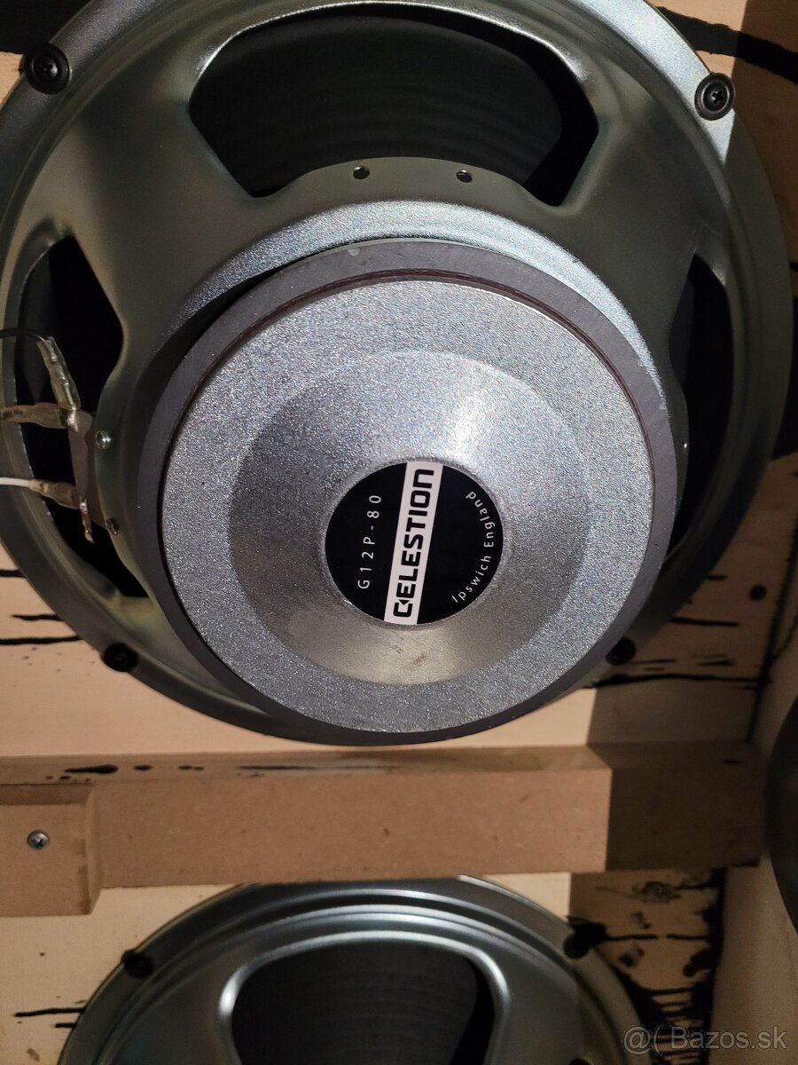 Kustom HV412A 4×12 – 4× Celestion G12P-80 - 3