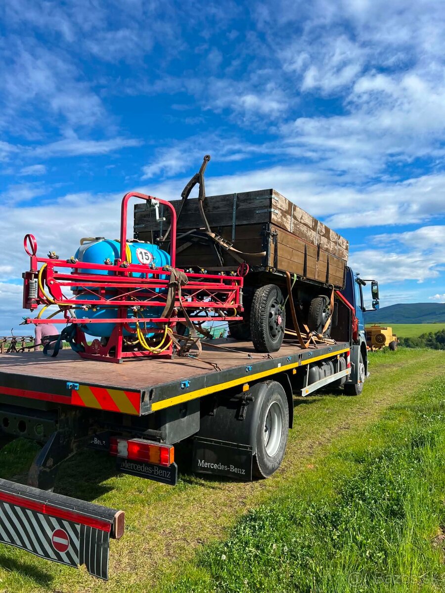 Autodoprava s hydraulickou rukou - 3