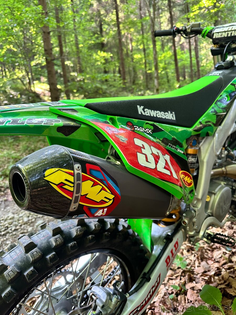 Kawasaki kx450f kxf Ohlins FMF