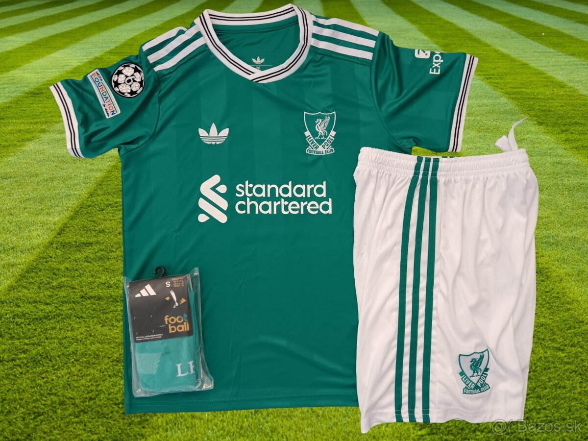 detský dres Alexander ISAK Liverpool FC zelený 135-145cm - 3