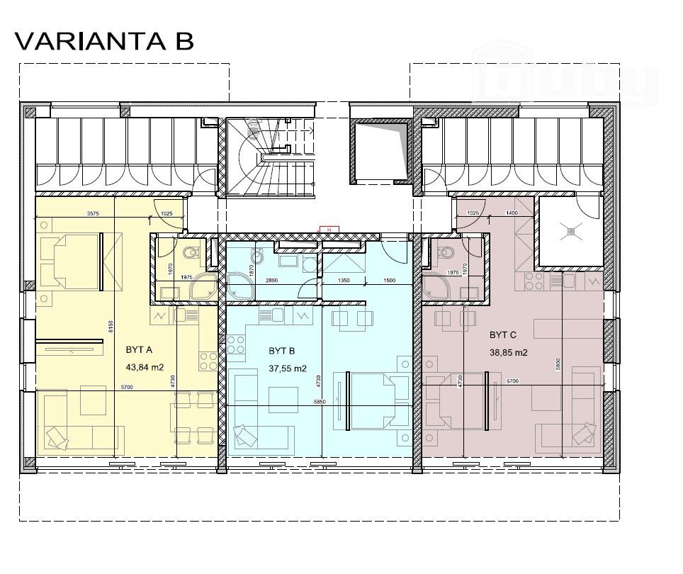 Apartmán / komerčný - nebytový priestor IB_NP_1A na predaj, - 3