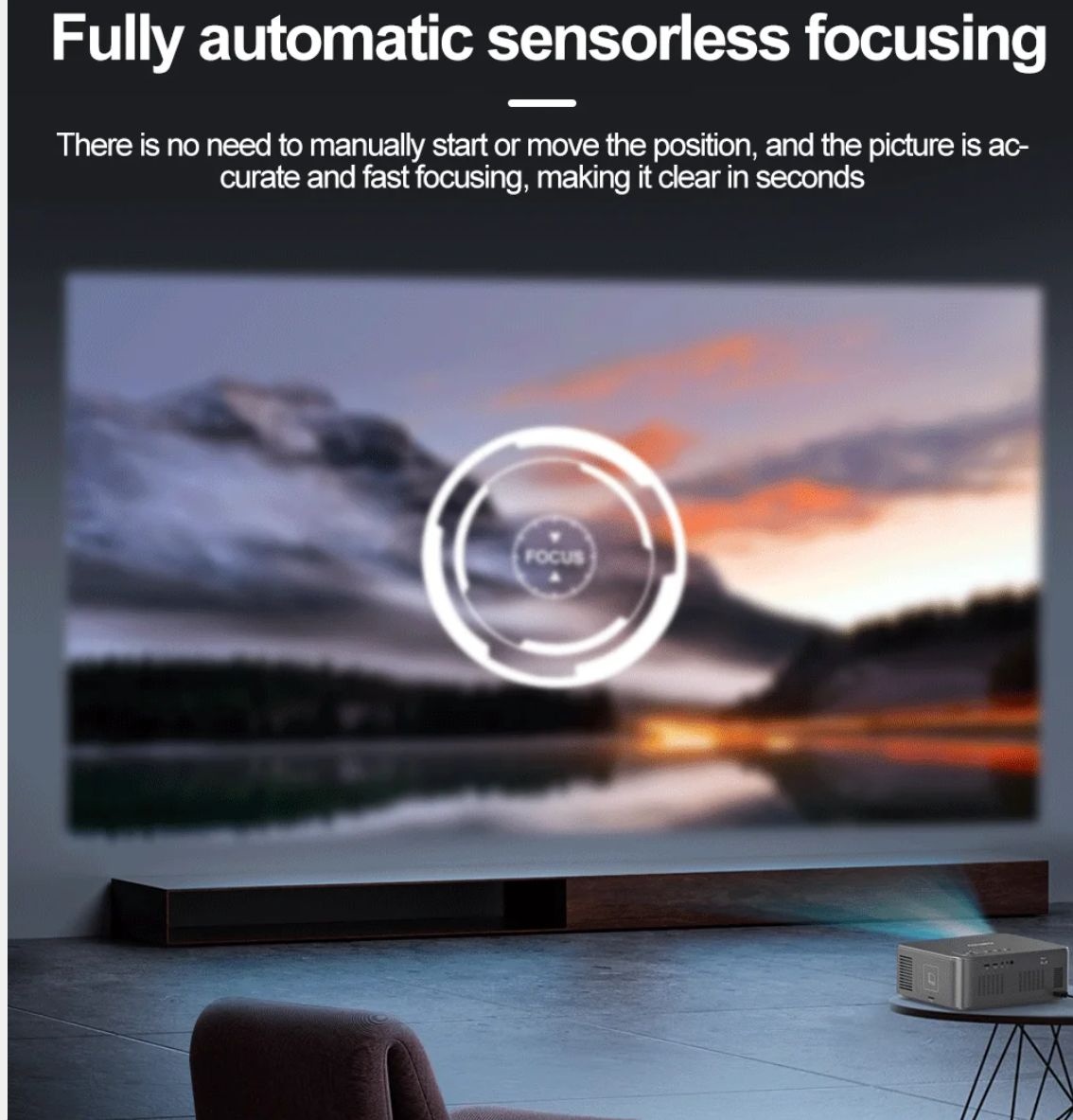 Xiaomi Geleipu X5 LED Android projektor - 3