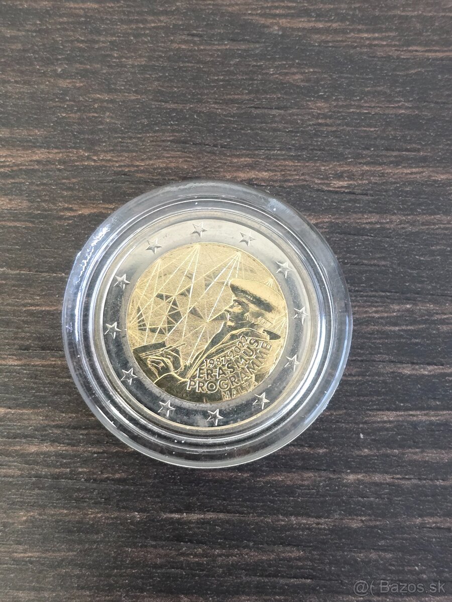 Malta UNC pamatne 2 euro 2€ mince 2022 2023 2024 - 3