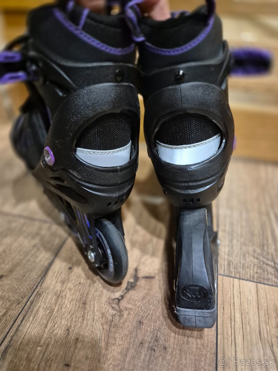 Korčule CRIVIT detske fialové - 3