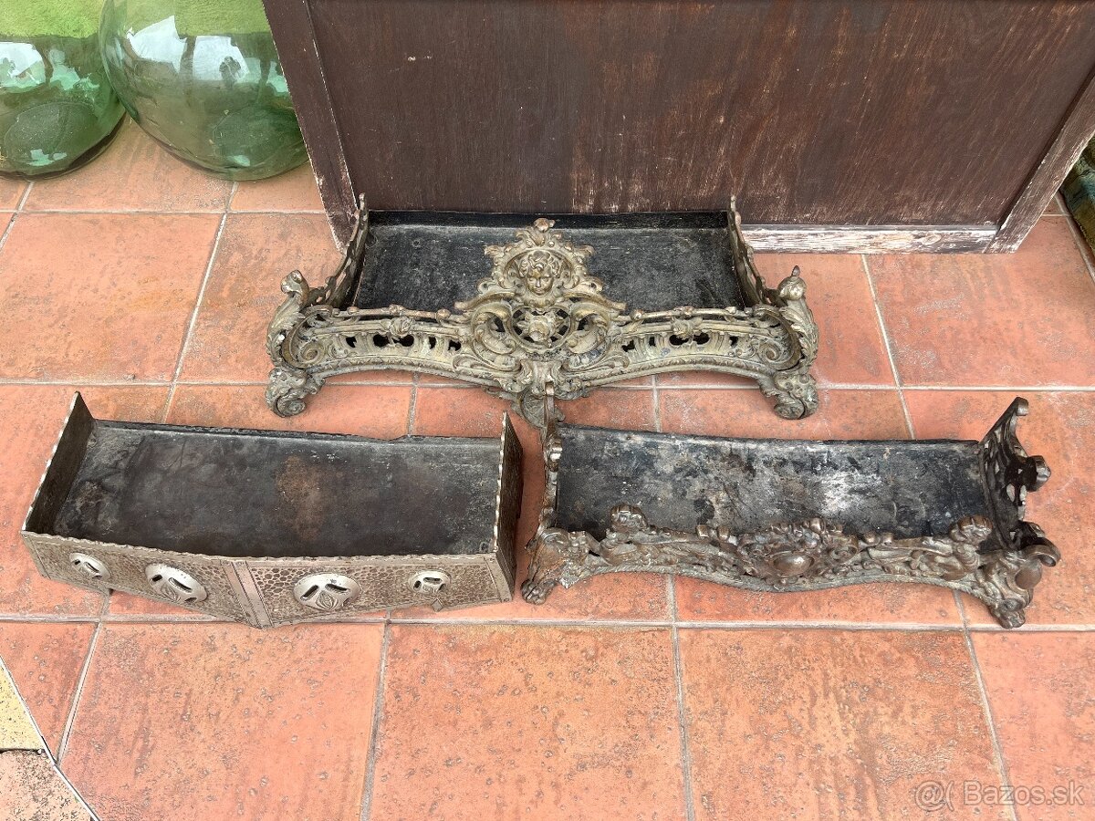 Zdobené predložky pred kachle - 3