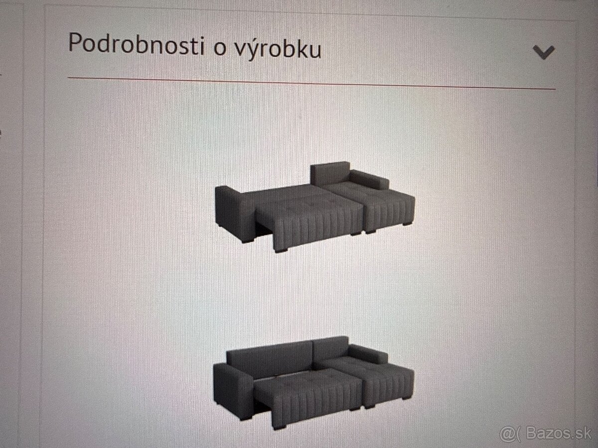 Cierna rohove sedacky 🛋️ - 3