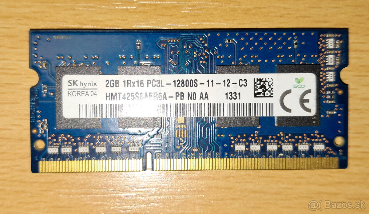 RAM 1GB a 2GB - 3