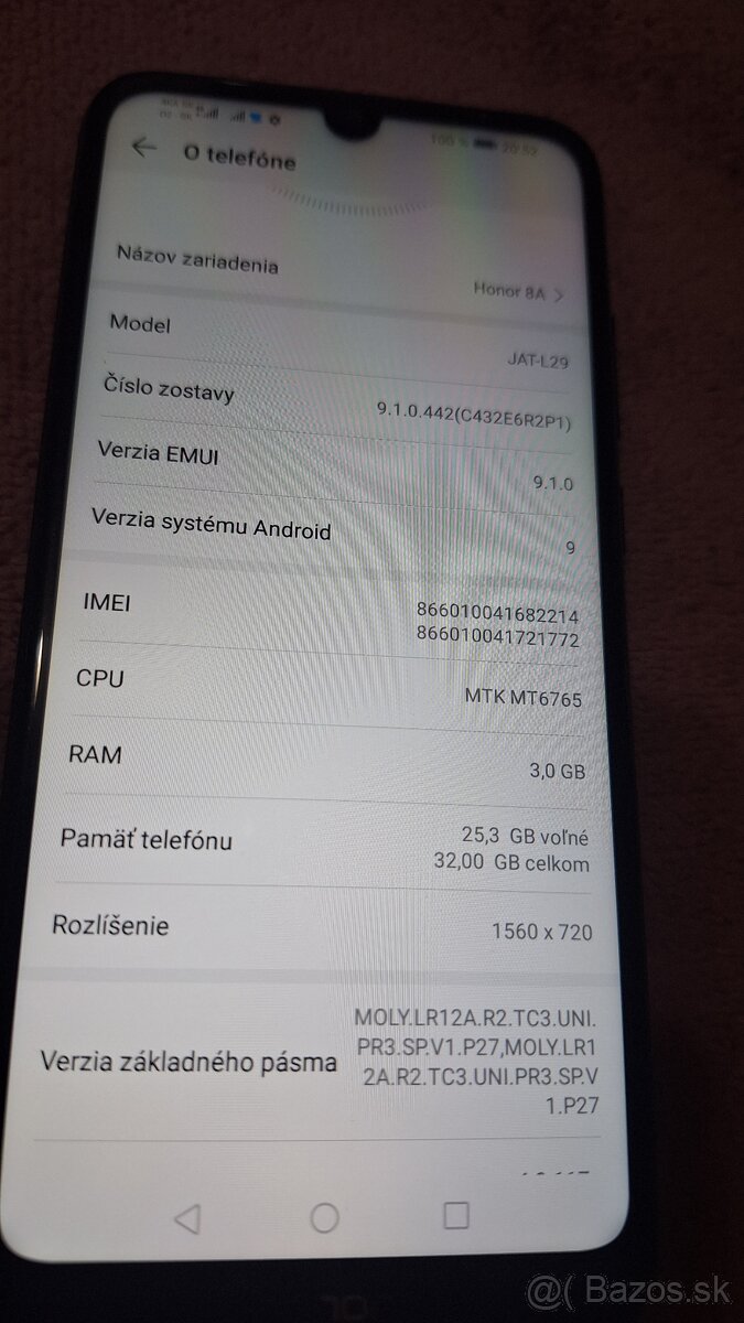 Honor 8A 3/32GB android 9 dual sim - 3