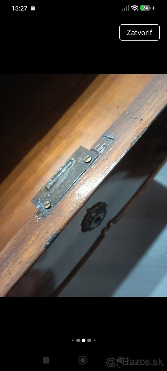 Biedermeier stolík - 3