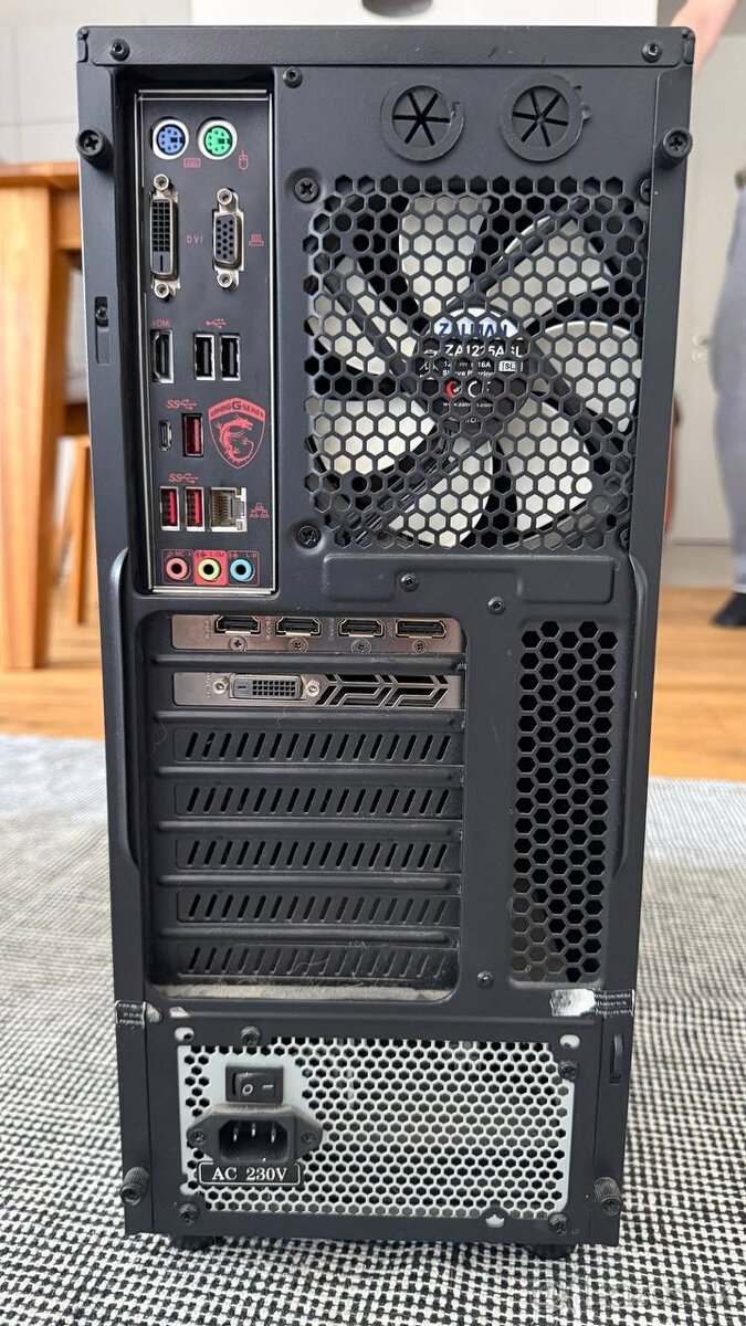 Predám herný PC – GTX 1050 Ti ZALMAN - 3
