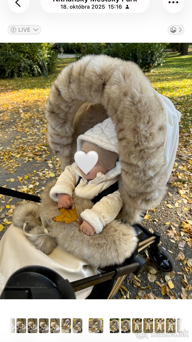 Cybex priam off white - 3