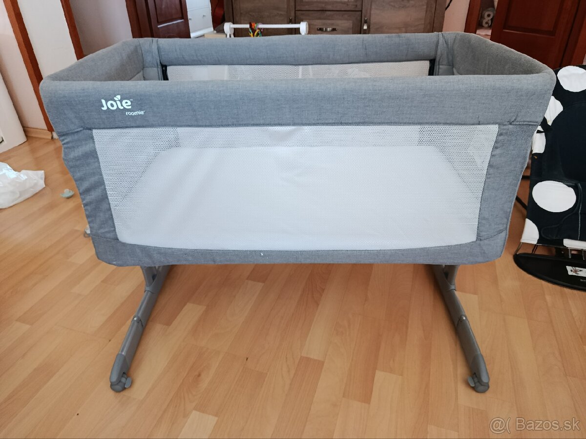 Prístavná postieľka Joie roomie gray flannel - 3