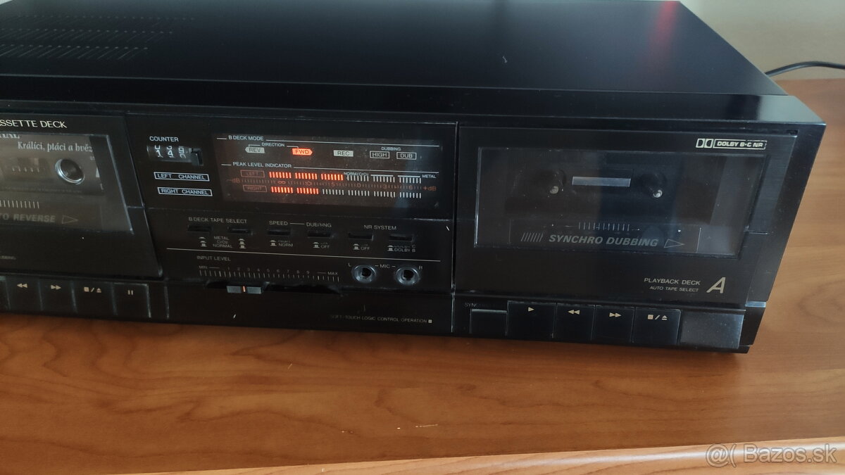 Kazetový dvojdeck JVC TD-W222 - 3