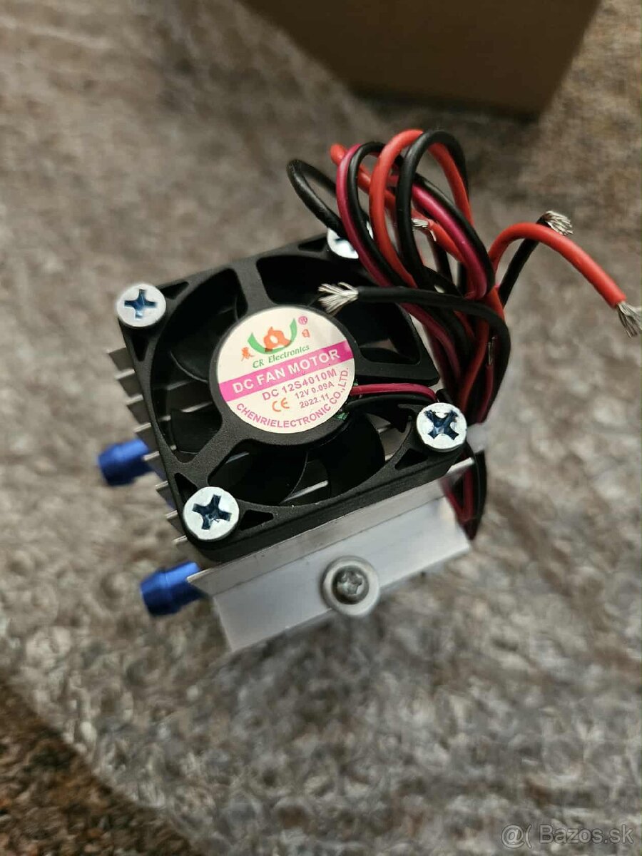 NOVÝ Termoelektrický Chladič TEC Modul 12V s Vodným Blokom - 3