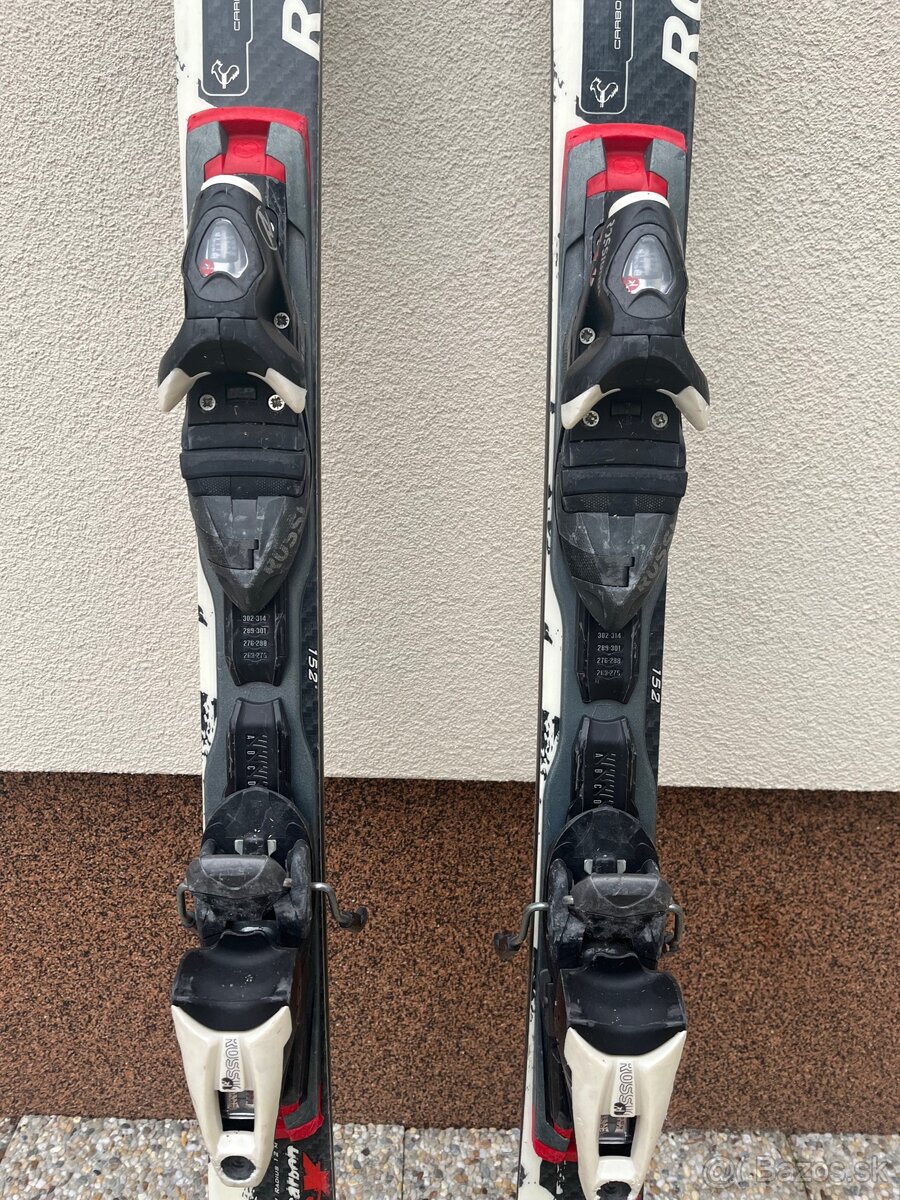 lyze zn. Rossignol Radical 7, 152 cm s viazanim - 3