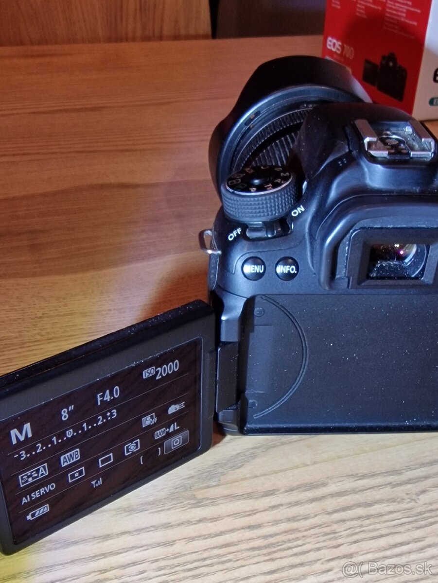 Predam zrkadlovku Canon EOS 70D + objektiv - 3