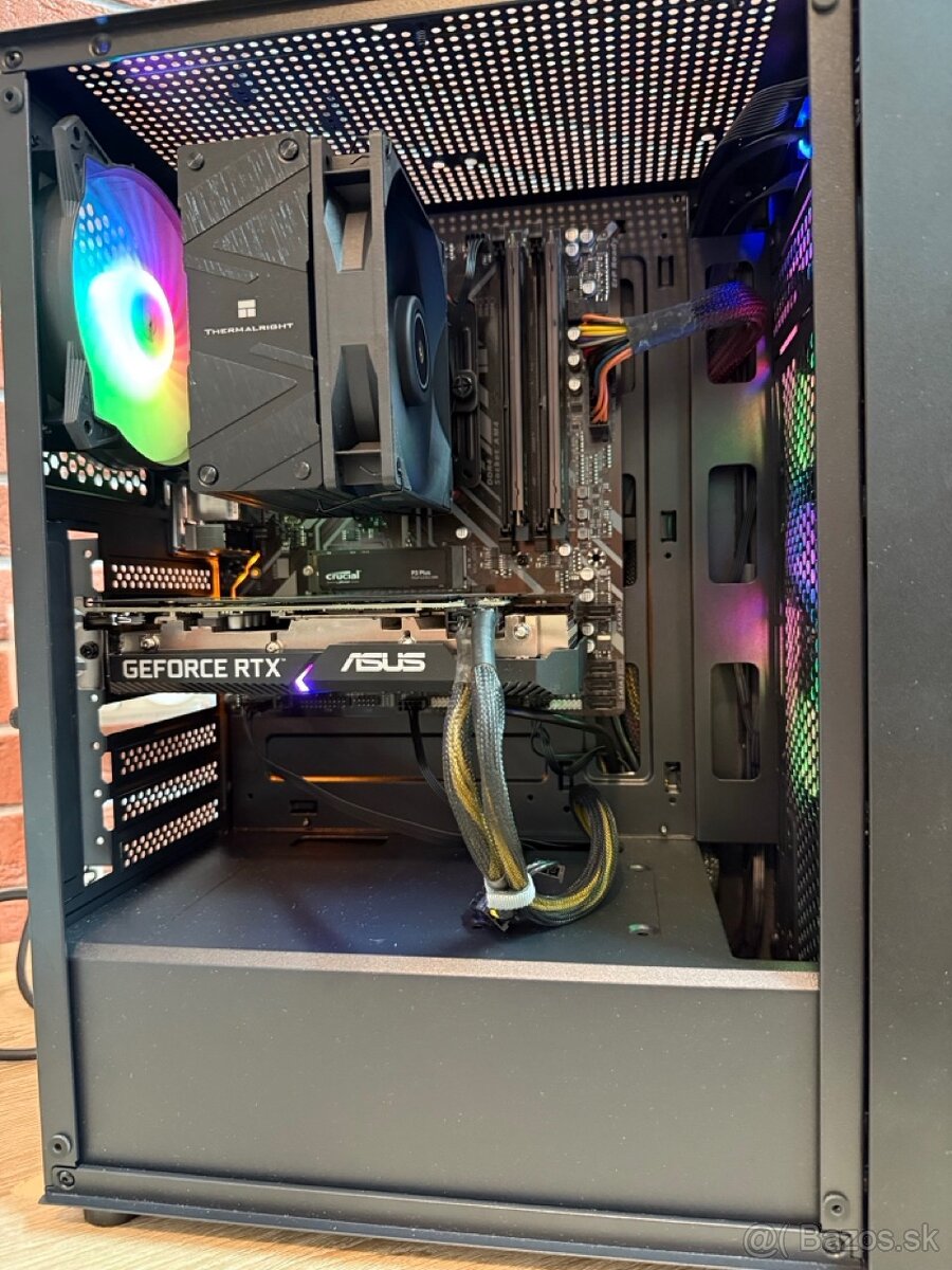 Herné PC: Ryzen 5 5600X, RTX 3060Ti, 16GB RAM, 1T NVMe - 3