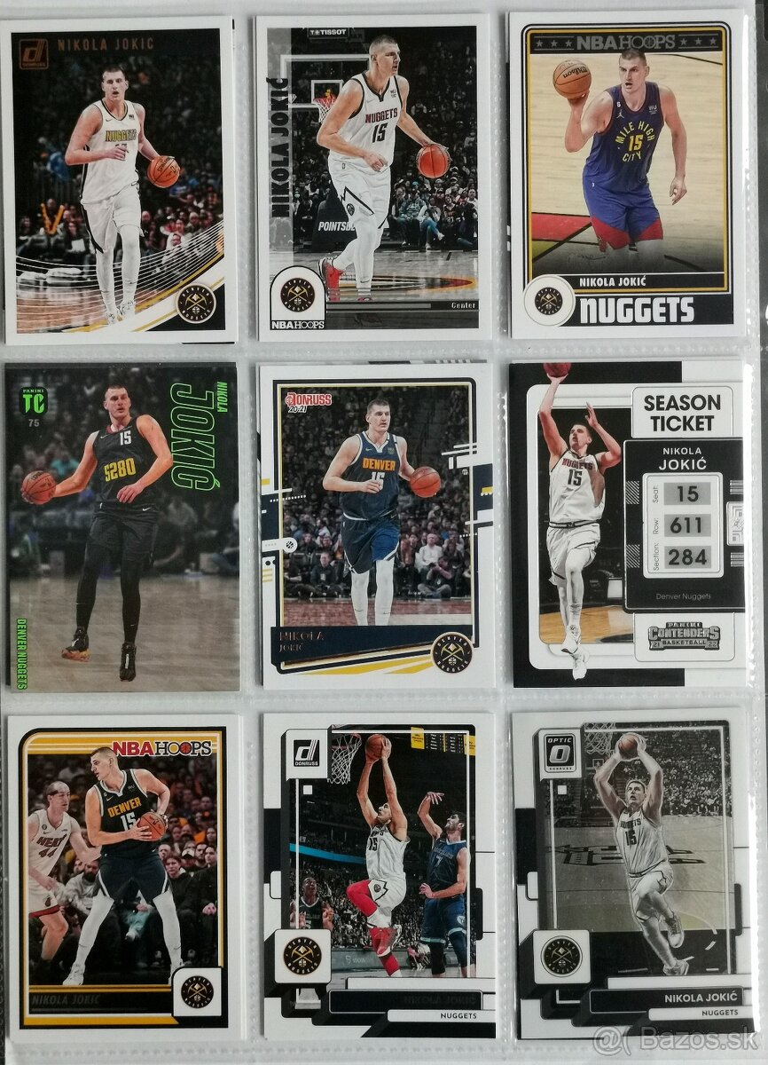 NBA kartičky - Nikola Jokič (27 ks) - 3