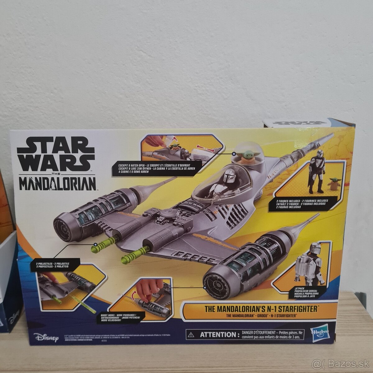 HASBRO - Star Wars Mandalorianova Stíhačka N1 a figúrka - 3