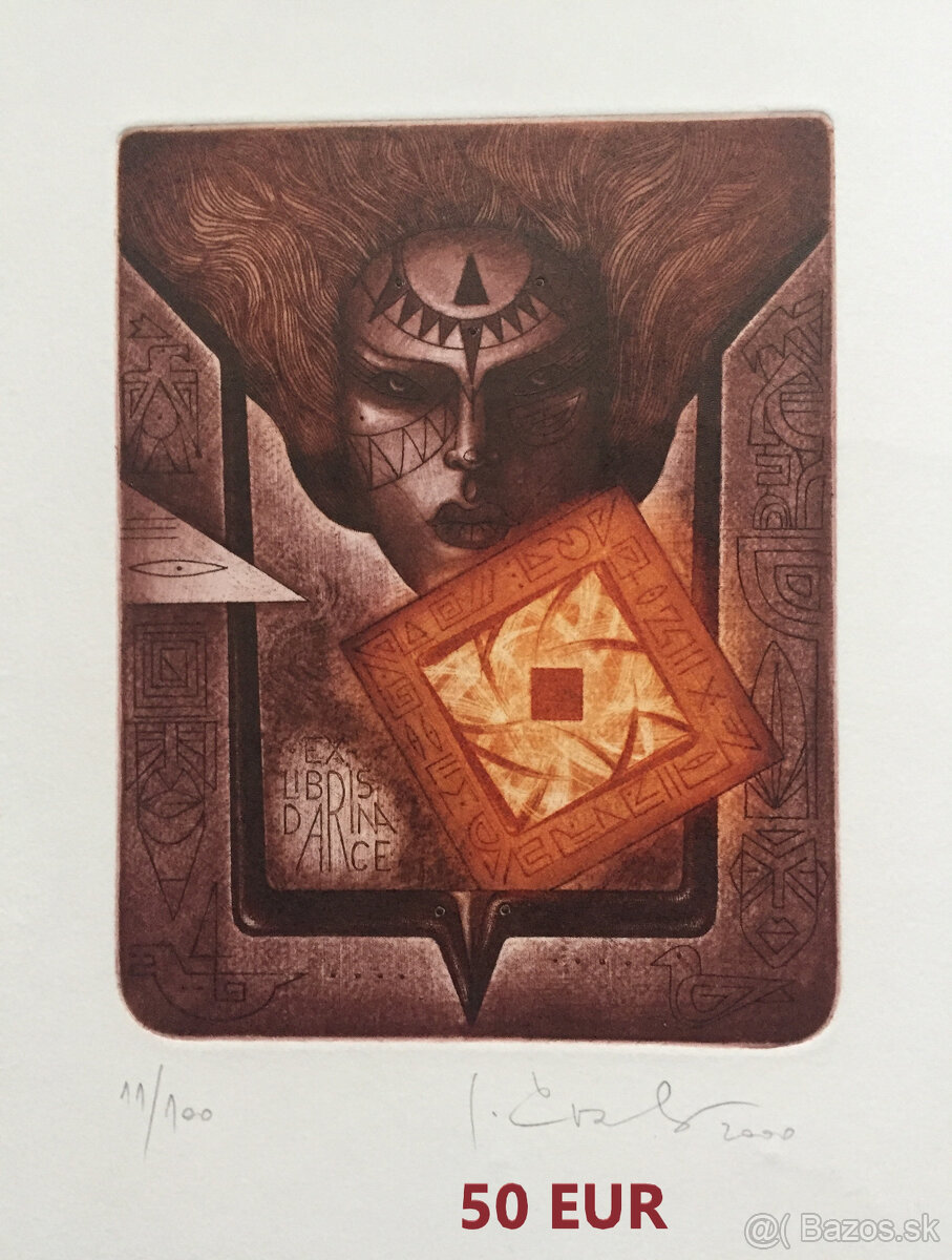 Predám risografiky čierne diery a iné grafiky - 3