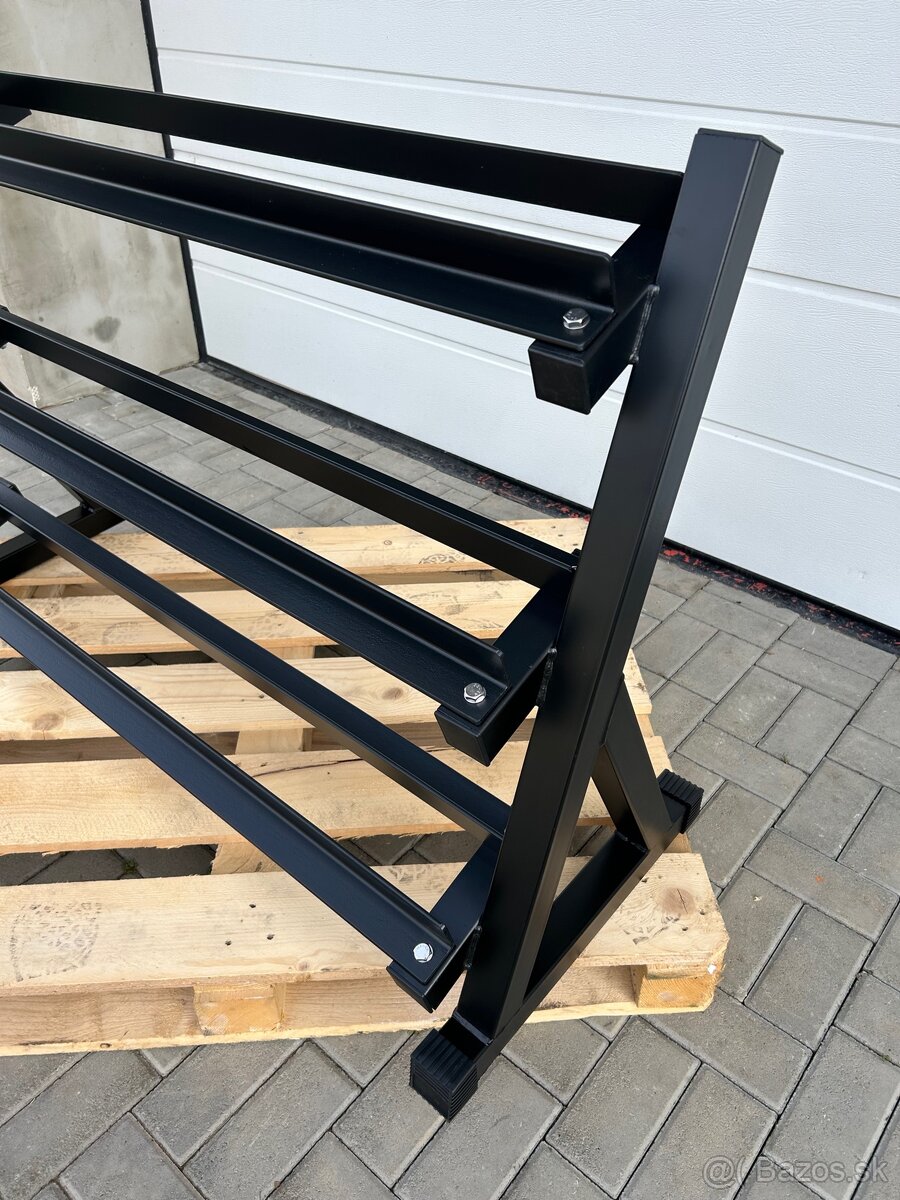 3-radový stojan na jednoručky - 3